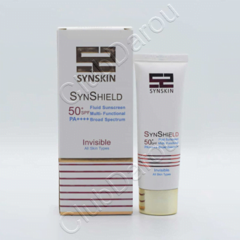 ضد آفتاب فلوئید بی رنگspf 50 ساین اسکین